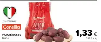 Tigre Patate rosse offerta