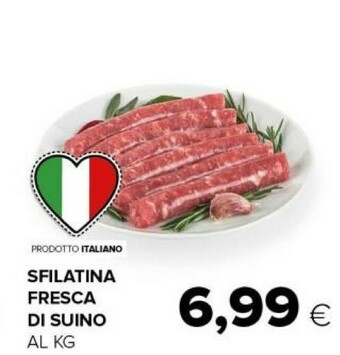 Tigre Sfilatina fresca di suino offerta