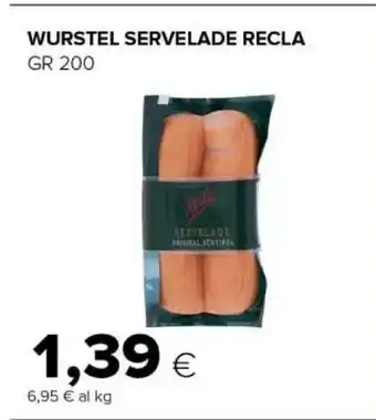 Tigre Wurstel servelade offerta