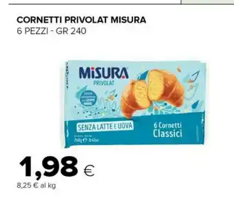 Tigre 6 cornetti classici privolat 240 g(ml) offerta