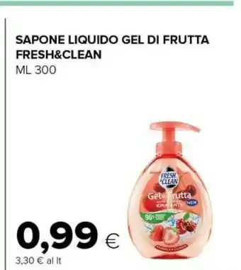 Tigre Sapone liquido gel di frutta offerta