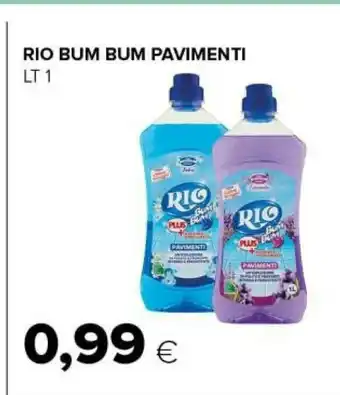 Tigre Rio bum bum pavimenti offerta