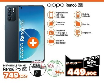 Expert Reno6 5g offerta