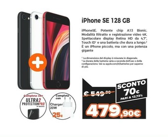 Expert Iphone se 128 gb offerta