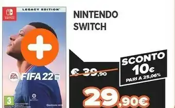 Expert Electronic arts fifa 22 nintendo offerta