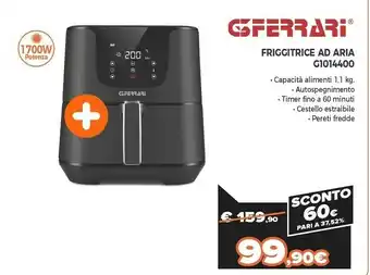 Expert Friggitrice ad aria g1014400 offerta