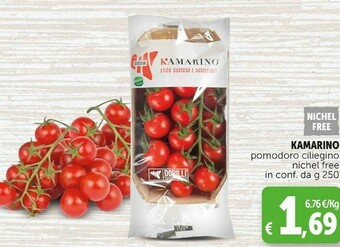 Deco Supermercati Kamarino pomodoro ciliegino nichel free offerta