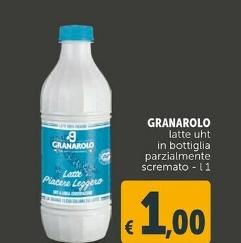 Deco Supermercati Piacere leggero latte uht parzialmente scremato 1000 g(ml) offerta