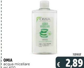 Deco Supermercati Omia acqua micellare offerta