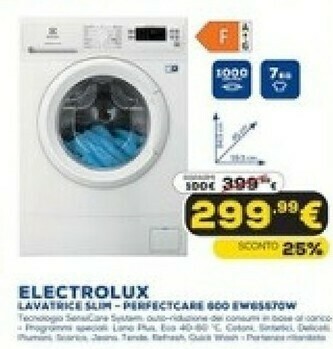 Euronics Lavatrice offerta