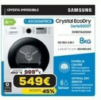 Euronics Asciugatrice offerta