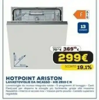 Euronics Lavastoviglie da incaso offerta
