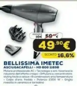 Euronics Asciugacapelli se1 1000 offerta