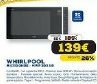 Euronics Microonde offerta