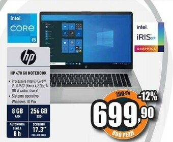 Unieuro 470 g8 notebook offerta