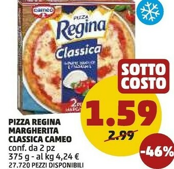 PENNY Pizza regina margherita classica offerta