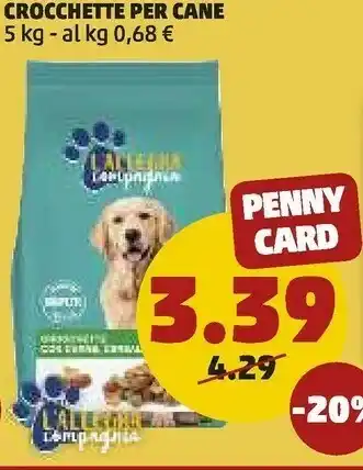 PENNY Crocchette per cane 5000 g offerta