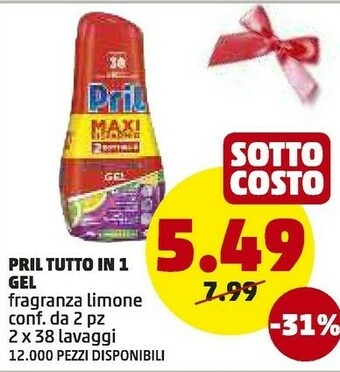 PENNY Tutto in 1 gel offerta