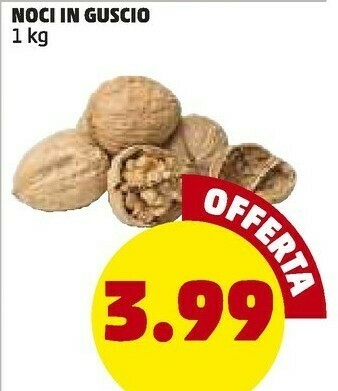 PENNY Noci in guscio offerta