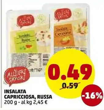 PENNY Insalata capricciosa offerta