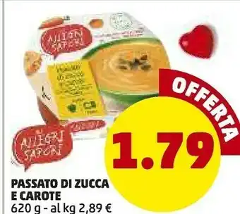 PENNY Passato di zucca e carote offerta