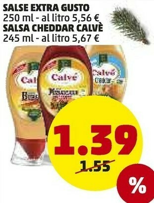 PENNY Calve salse extra gusto offerta