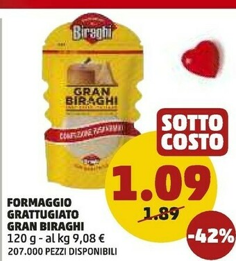 PENNY Gran grattugiato fresco offerta