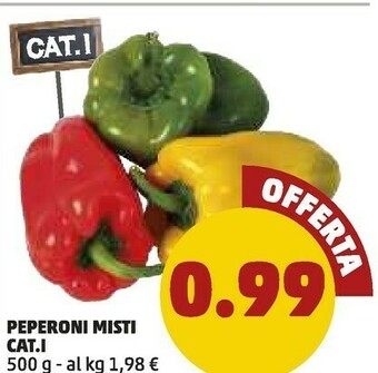 PENNY Peperoni misti offerta