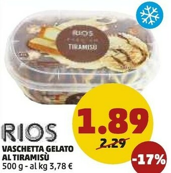 PENNY Vaschetta gelato al tiramisu offerta