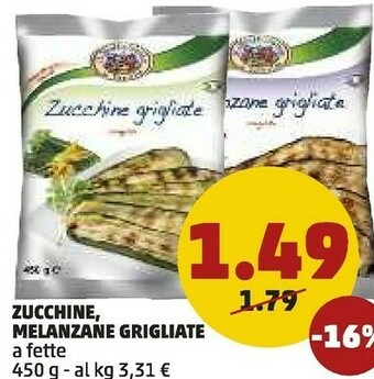 PENNY Zucchine/ melanzane grigliate offerta