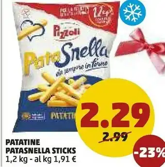 PENNY Patatine patasnella sticks offerta