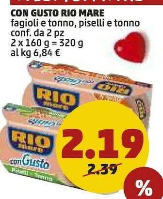 PENNY Tonno al naturale con più gusto offerta