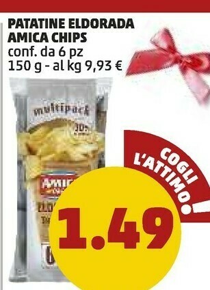 PENNY Patatine eldorada offerta