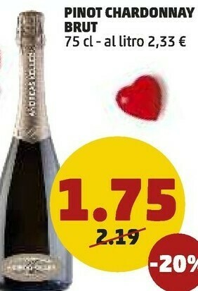 PENNY Pinot chardonnay but offerta
