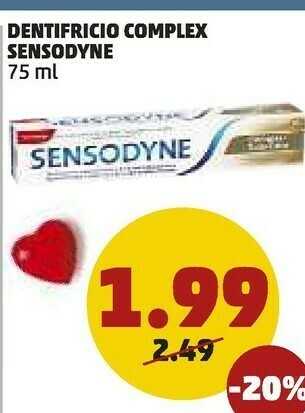 PENNY Sensodyne dentifricio complex offerta