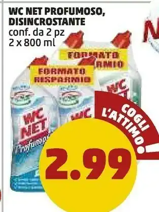 PENNY Wc net profumodo disinfentante offerta