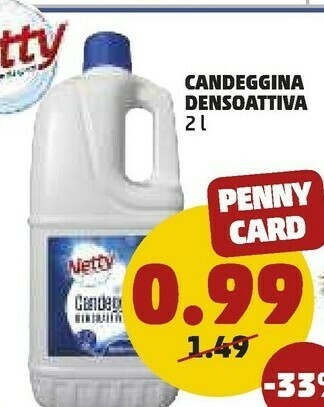 PENNY Netty candeggina densoattiva offerta