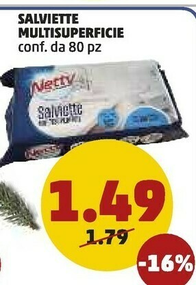 PENNY Netty salviette multisuperficie offerta
