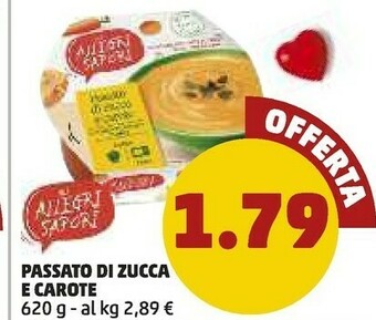 PENNY Passato di zucca e carote offerta