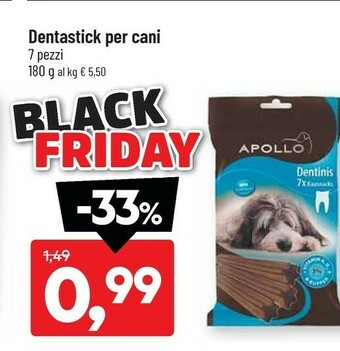 DPiù Dentastick per cani offerta