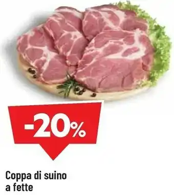 DPiù Coppa di suino offerta