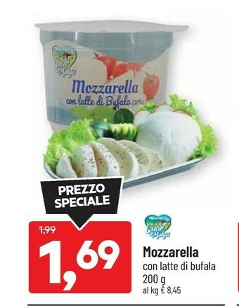 DPiù Mozzarella con latte di bufala offerta