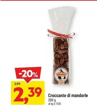 DPiù Croccante di mandorle 200g offerta