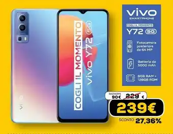 Euronics Y72 5g offerta