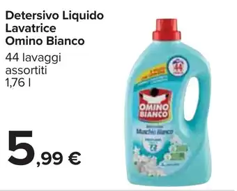 Carrefour Detersivo Liquido Lavatrice Omino Bianco offerta