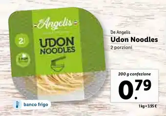 Lidl De Angelis Udon Noodles 200g offerta