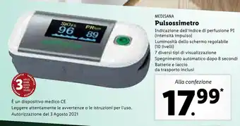Medisana Pulsossimetro