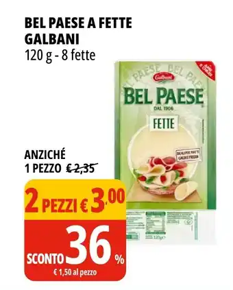 Tigros Bel paese a fette GALBANI offerta