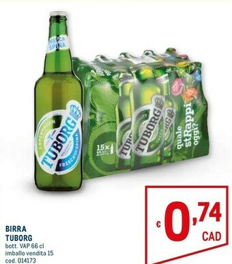 Metro Birra 660 g(ml) offerta