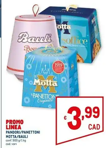 Metro Pandoro 900 g offerta